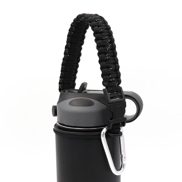 

water bottles & cages hiking bottle rope flasks for wide mouth cup handle safety fashionable outdoor