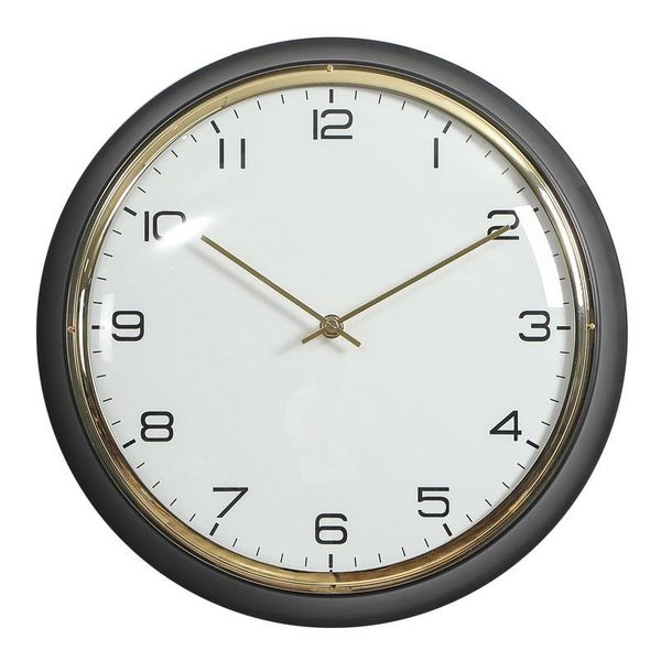 

luxury design metal wall clock living room round small wallclock silent nordic reloj cocina home decoration ef50wc clocks