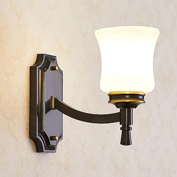 

wall lamps copper light sconce e27 brass lamp modern for bedroom dinning room restroom el home decoration mounted