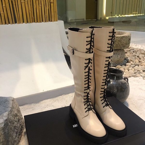 

fashion Women Designer Boots Martin Desert Boot Flamingos 100% Real Leather Medal Coarse Winter Shoes ace boots, 03