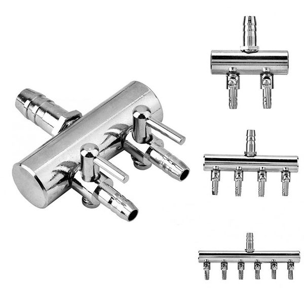 

air pumps & accessories aquarium stainless steel lever oxygen durable pump splitter flow control for fish tank