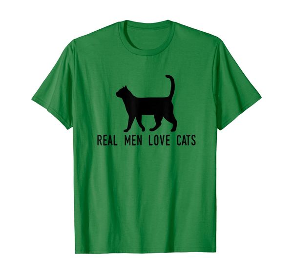 

Real Men Love Cats - Funny - T-Shirt, Mainly pictures
