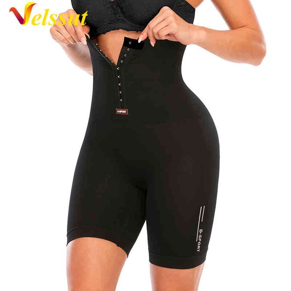 

velssut waist trainer body shaper panties tummy control women with zipper hook butt lifter underwear thigh slimmer girdle pantie, Red;black