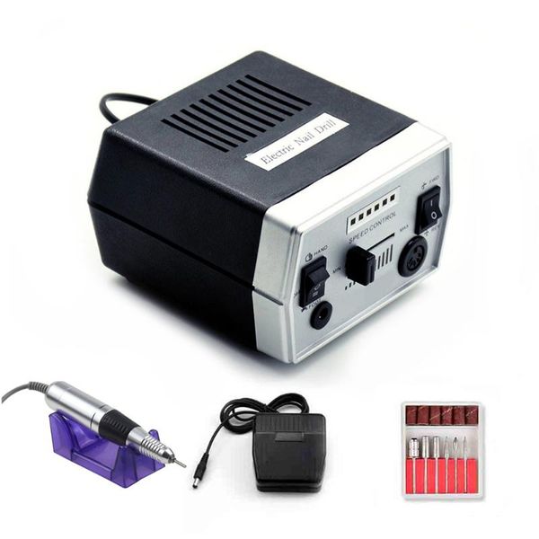 

nail drill & accessories 35000/20000rpm electric machine manicure pedicure 6 milling cutters files tool kits