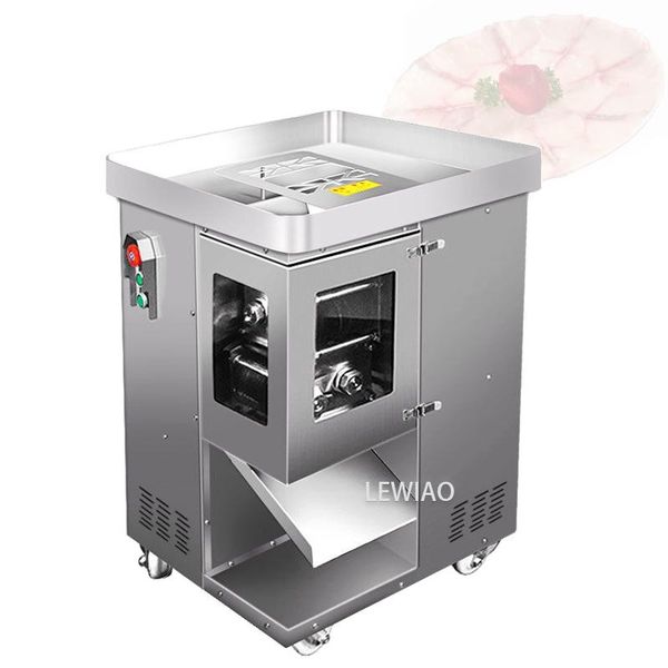 

meat grinders 220vstainless steel electric vegetable cutting grinder machine automatic slicer for block cutter slice500kg / h