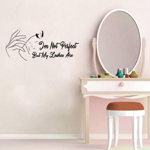 

wall stickers cartoon beauty salon home decor for baby's rooms art mural drop