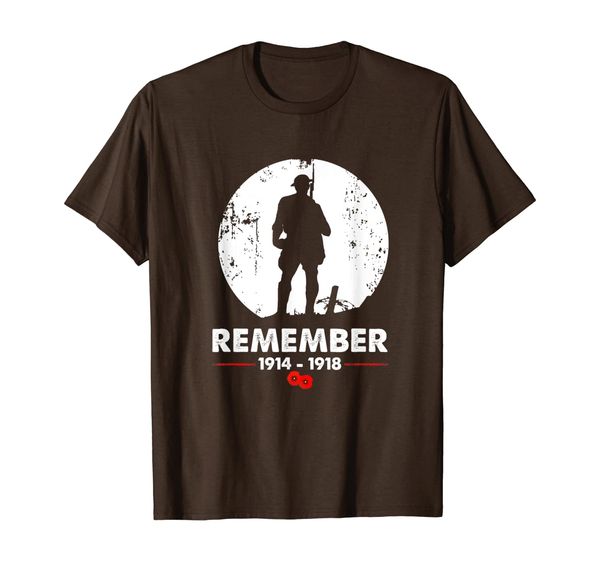 

world war 1 remember shirt - first world war t-shirt, White;black