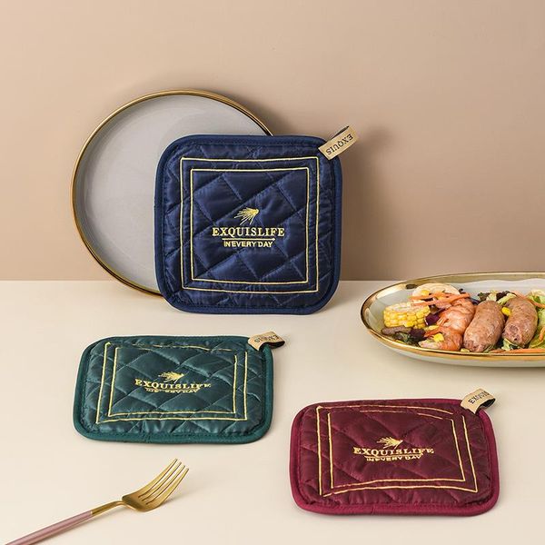 

mats & pads kitchen bar supplies thickened insulation table mat anti-scalding creative fashion household heat-resistant dish