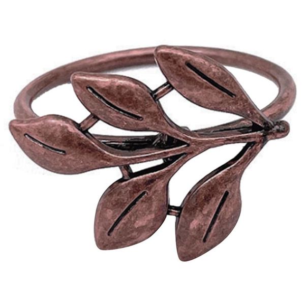 

napkin rings 12pcs el retro leaf button buckle ring cloth mouth