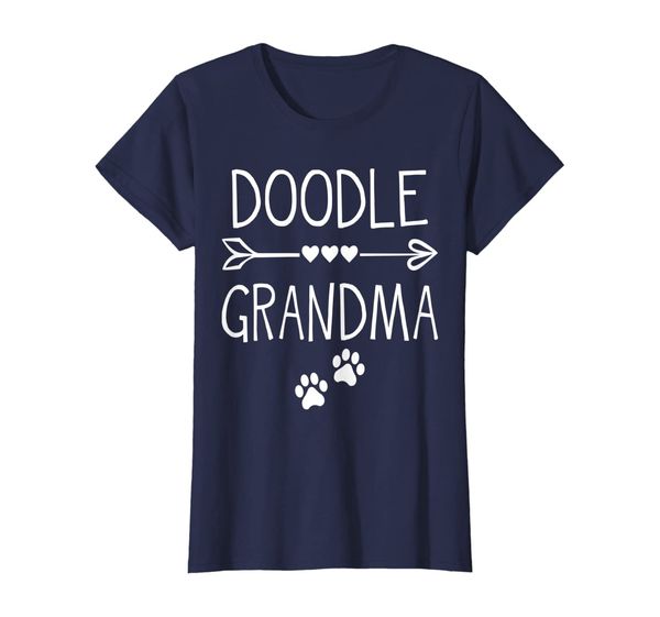 

Womens Doodle Grandma Tshirt | Gift for Pet Retriever Dog Lovers, Mainly pictures