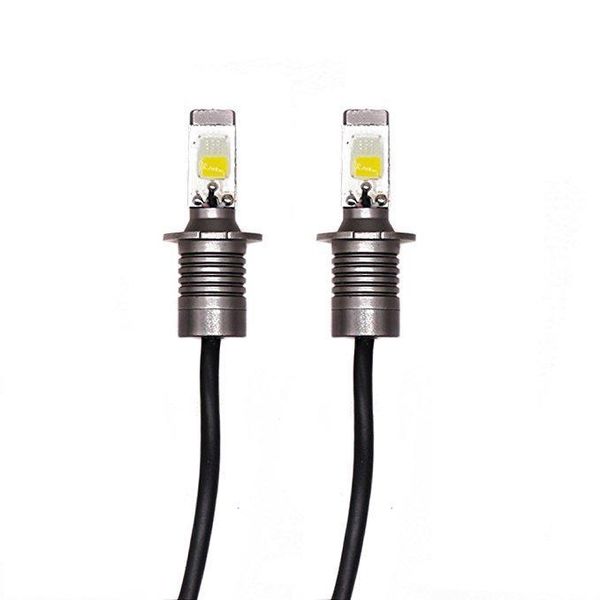 

car headlights 1 pair ice blue light 4*12w single color + flashing model cob driving fog head spot refit accessories