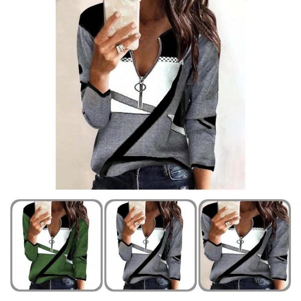 

women's blouses & shirts skin-touch chic women casual loose pullover comfortable v-neck for daily wear, White