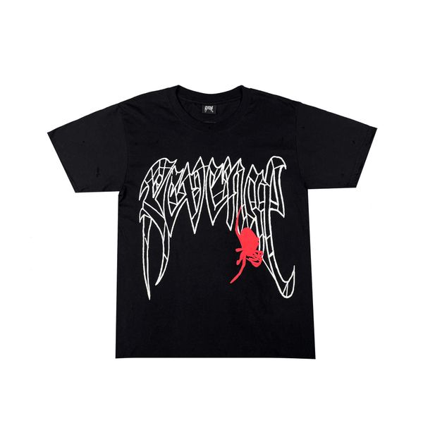 

revenge skull red spider foam print rapper xxx same style for high street couples 2c7v, White;black