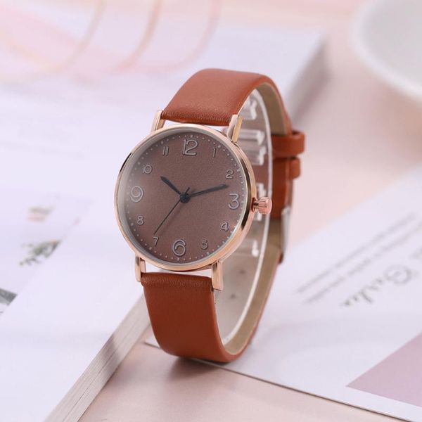 

wristwatches women watches fashion simple quartz watch female casual student ladies wrist clock relogio feminino drop, Slivery;brown