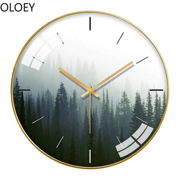 

wall clocks nordic silent clock living room large simple white watch bedroom modern creative kitchen horloge gift ideas