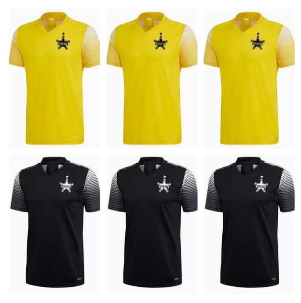 

21 22 sheriff tiraspol soccer jerseys home away 2021 2022 camisetas de fÃºtbol hansel zapata frank castaÃ±eda luvannor boban nikolov football, Black;yellow