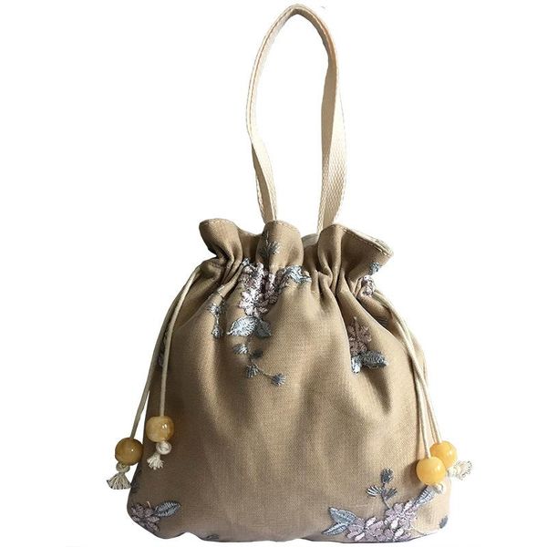 

evening bags mesh embroidery handbag ancient style hanfu bag han women's