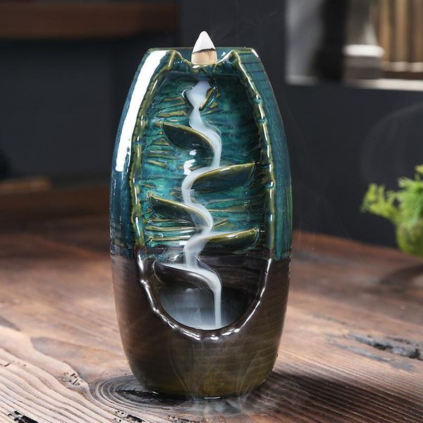 

sachet bags incense cones backflow burner ceramic furnace smell aromatic road