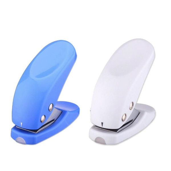 

binders 1 pc mini card paper cute punch 12 mm deep single hole craft for school stationery