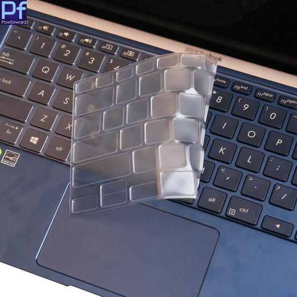 

keyboard covers tpu for asus 14-inch zenbook ux433 deluxe 14, 2th generation u4300 lapgaming skin cover