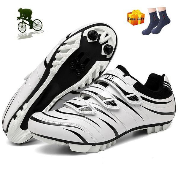 

cycling shoes men mtb sneakers sapatilha ciclismos outdoor self-locking ultralight women mountain spd cleats road bike footwear, Black
