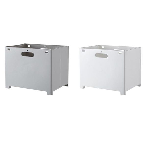 

foldable dirty clothes basket punch-clothing plastic household storage bin wall mounted mesh laundry bags