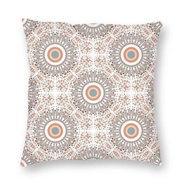 

cushion/decorative pillow ethnic mandala circles cushion cover print vintage bohochic geometric floor case for living room pillowcase decora