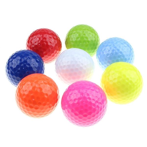 

golf color double layer practice golf driving range use ball