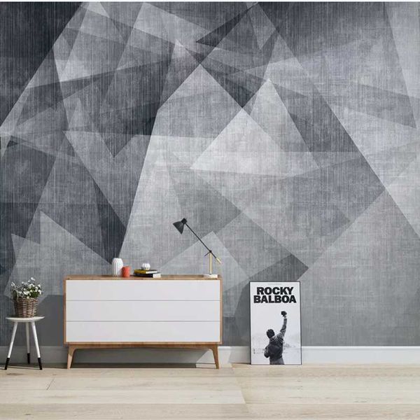

wallpapers milofy manufacturers custom 3d modern geometric abstract graphic living room bedroom background wallpaper mural