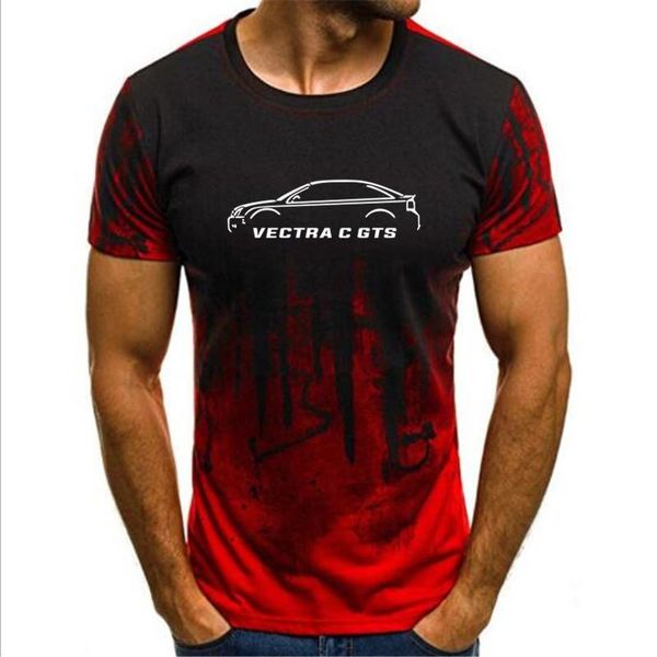 

men's t-shirts 2021 camouflage short sleeve tshirt fashion man opel vectra c gts inspired classic car t-shirt t shirts print, White;black