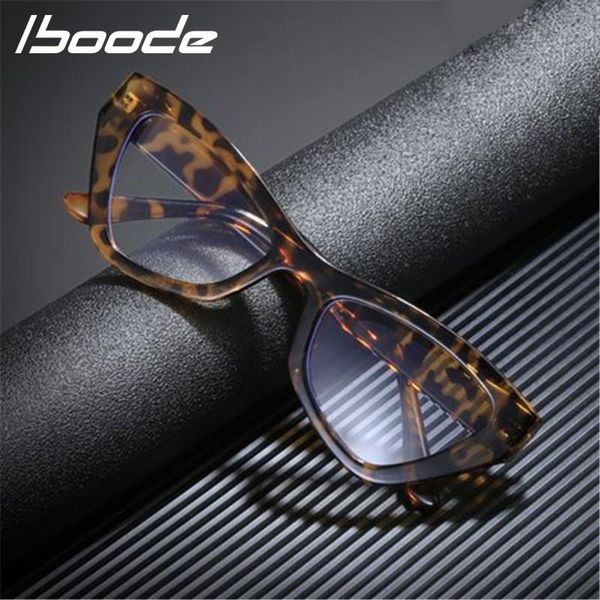 

iboode cat eye glasses frame women polygonal anti-blue light fashion street retro clear lens vintage goggles sunglasses, White;black