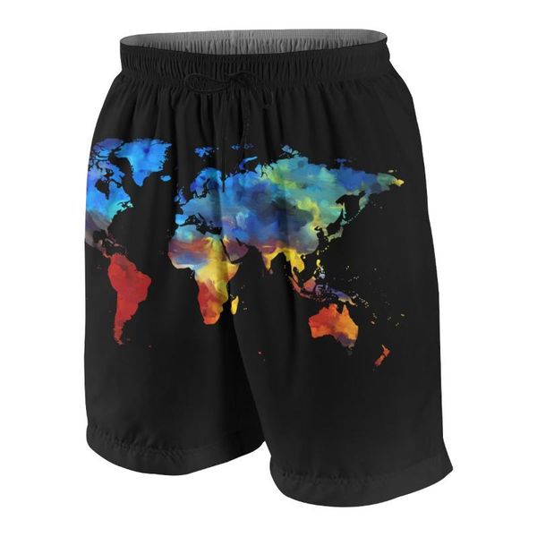 

colorful casual shorts summer running fitness fast-drying trend boys and girls short pants men's, White;black
