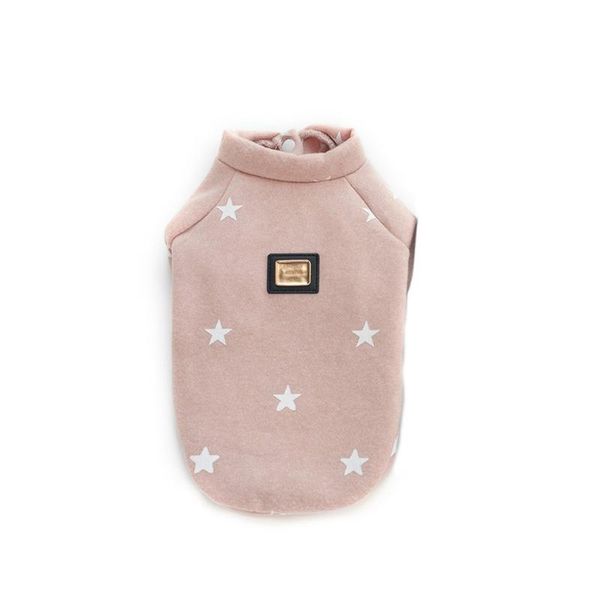 

dog apparel five-pointed star sweater universal autumn winter pet clothings comfortable clothes soft cotton clothing