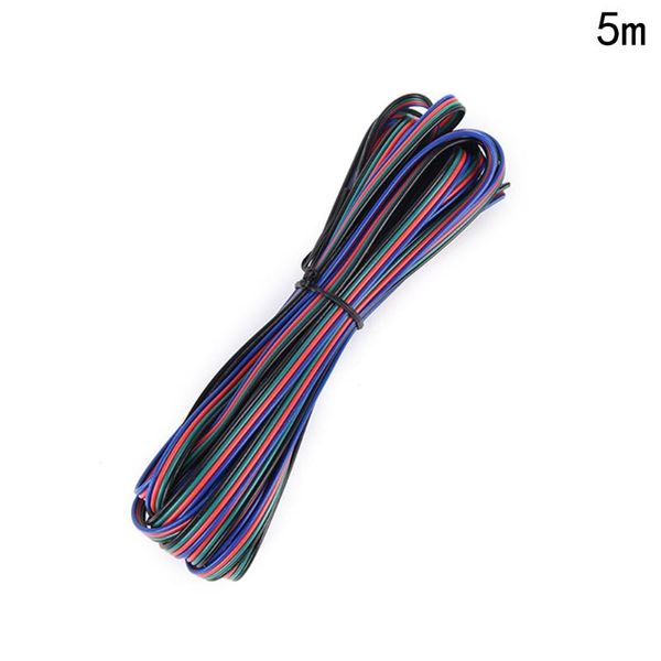 

5meter 4 pin rgb led wire cable extension cord for rgbw single color 3528 strip light strips