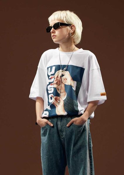 

men's t-shirts polo shirt summer hip hop t shirt streetwear men funny t-shirt cotton fashion harajuku tshirt short sleeve black white, White;black