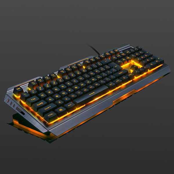 

backlit wired mechanical touch keyboard and mouse set combos
