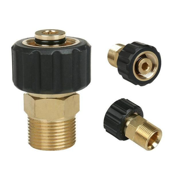 

watering equipments dwz m22 14/15mm cleaning machine discharging tube high-pressure car washing gun accessories 360 rotary joint universal a