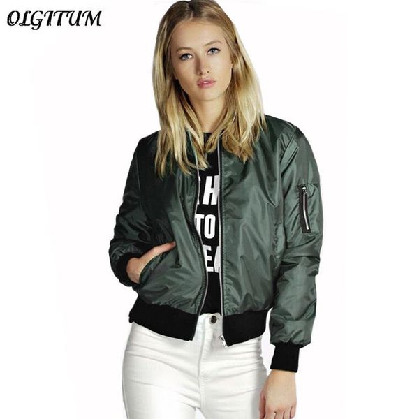 

women's jackets spring autumn womenjacket celeb bomber long sleeve coat casual stand collar slim fit outerwear plus size, Black;brown