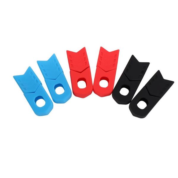 

bike heels & chainwheels 4 pcs bicycle crank arm cover universal mtb mountain accessories set protective with retail package