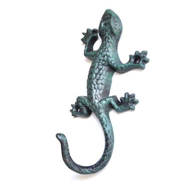 

hooks & rails 2021 retro house lizard garden hook key hanger decoration rack wall door decor