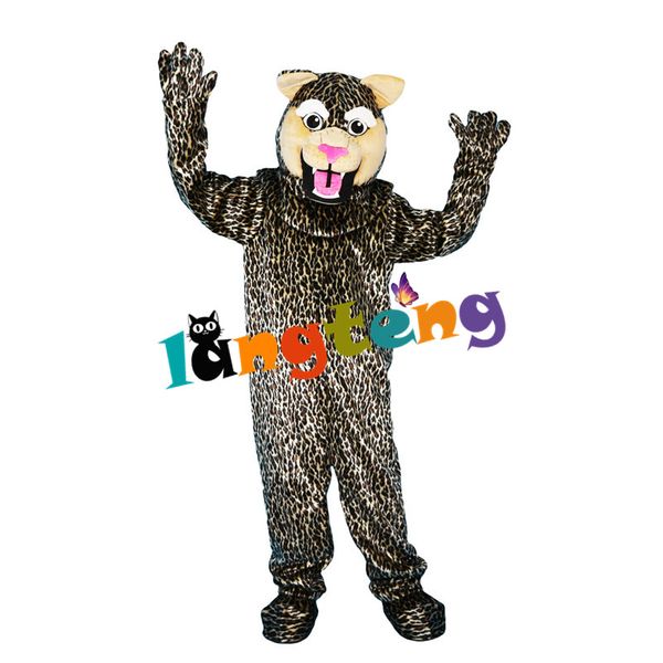 

mascot costumes827 leopard panther mascot costumes character holiday cartoon fancy dress, Red;yellow