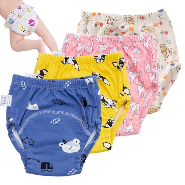 

cloth diapers 6 layer baby diaper cotton panties born reusable nappy girl underwear infant training pant boy washable children