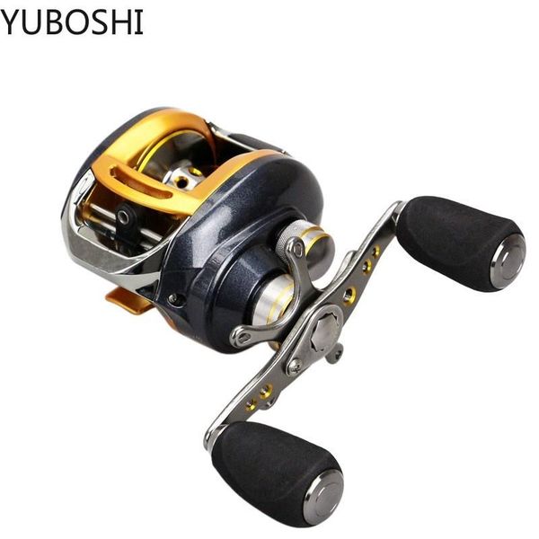 

portable metal body fishing reel 6.2:1 gear ratio 12+1bb bearings magnetic brake low profile baitcasting reels