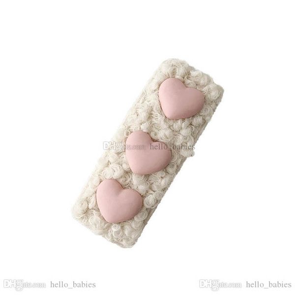 

girls hair accessories hairclips bb clip barrettes clips cute female plush edge headdress lamb love card d3328, Slivery;white