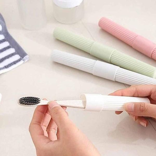

toothbrush holders portable storage case box 19x2cm for outdoor travel hiking camping