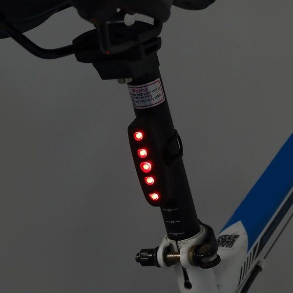 

wasafire cycling tail silicone rear light bike waterproof 4 modes warning lights