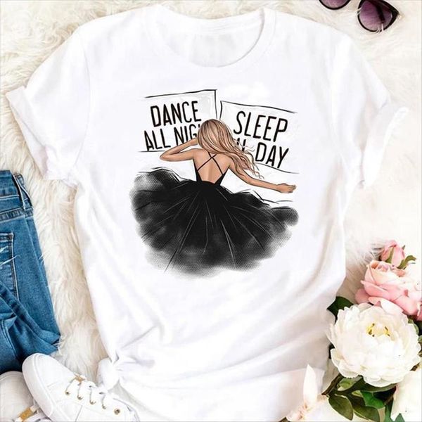 

summer casual cute 90s trend women cartoon clothes tshirts fashion graphic t lady print female tee shirt, White