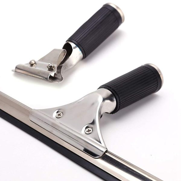 

squeegees silver stainless steel glass cleaning scraper wiper - 45cm