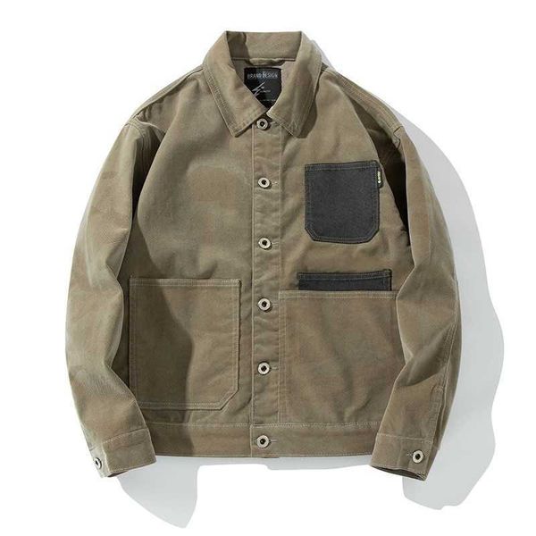 

autumn and winter leisure fashion brand youth handsome korean street corduroy jacket, Black;brown
