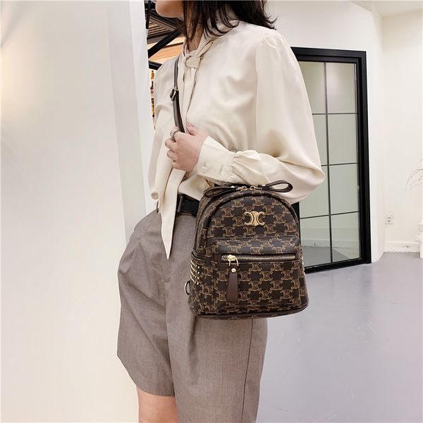 

luxury handbags backpack triumphal arch women's double shoulder bag
